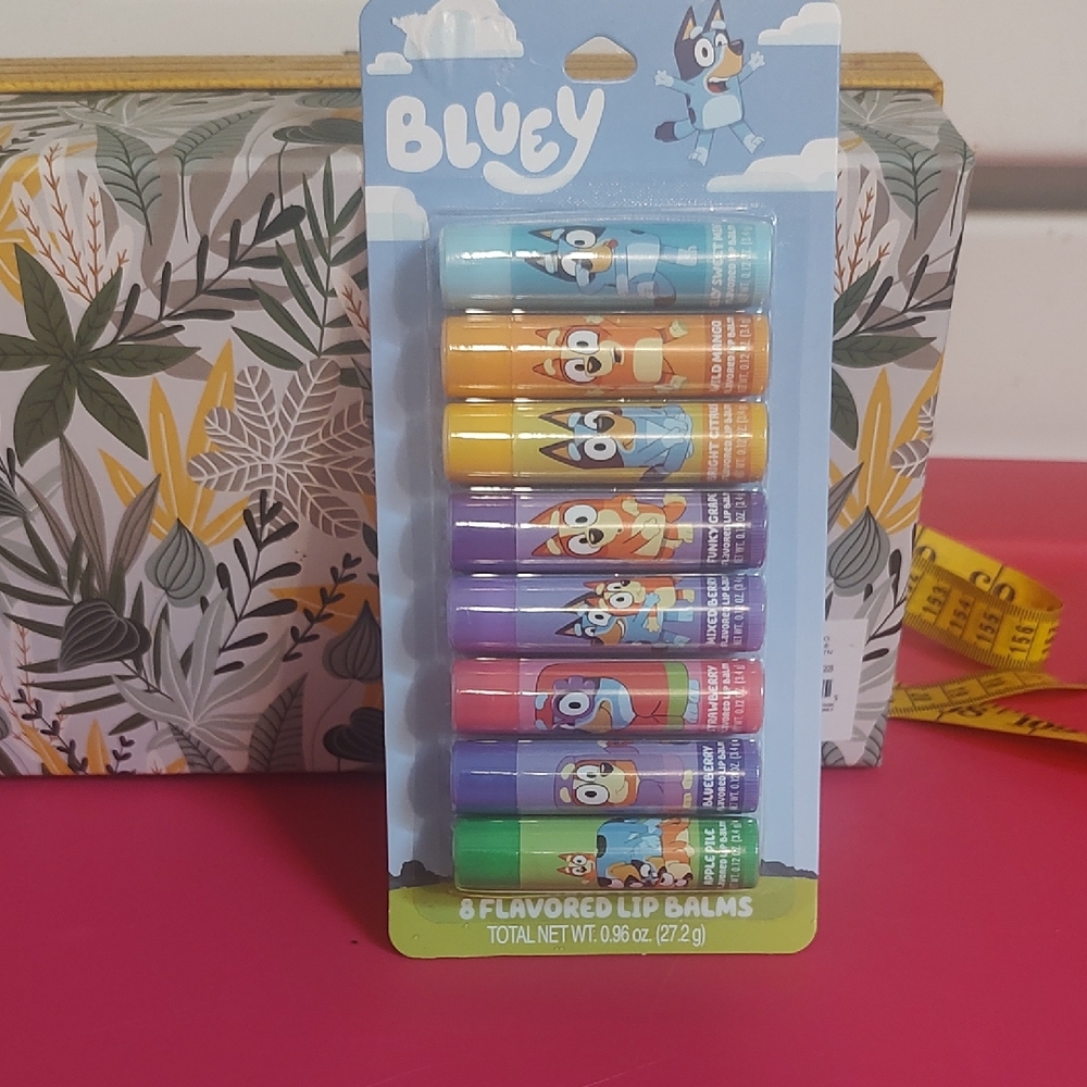 Flavored Lip Balms Set - Multicolor New
